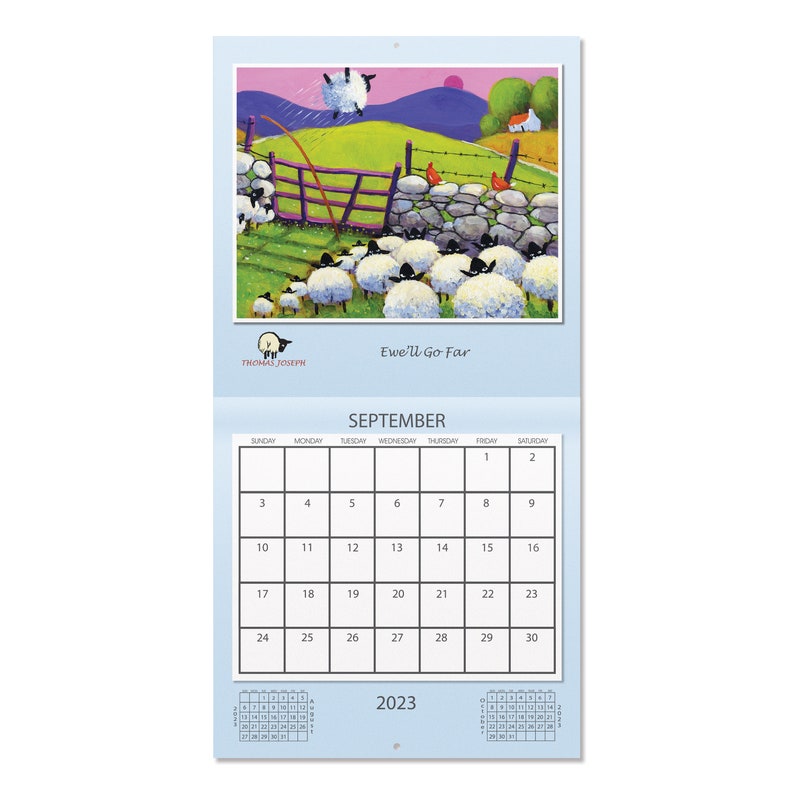2023 Wall Calendar by Thomas Joseph Hanging Calendar Funny - Etsy
