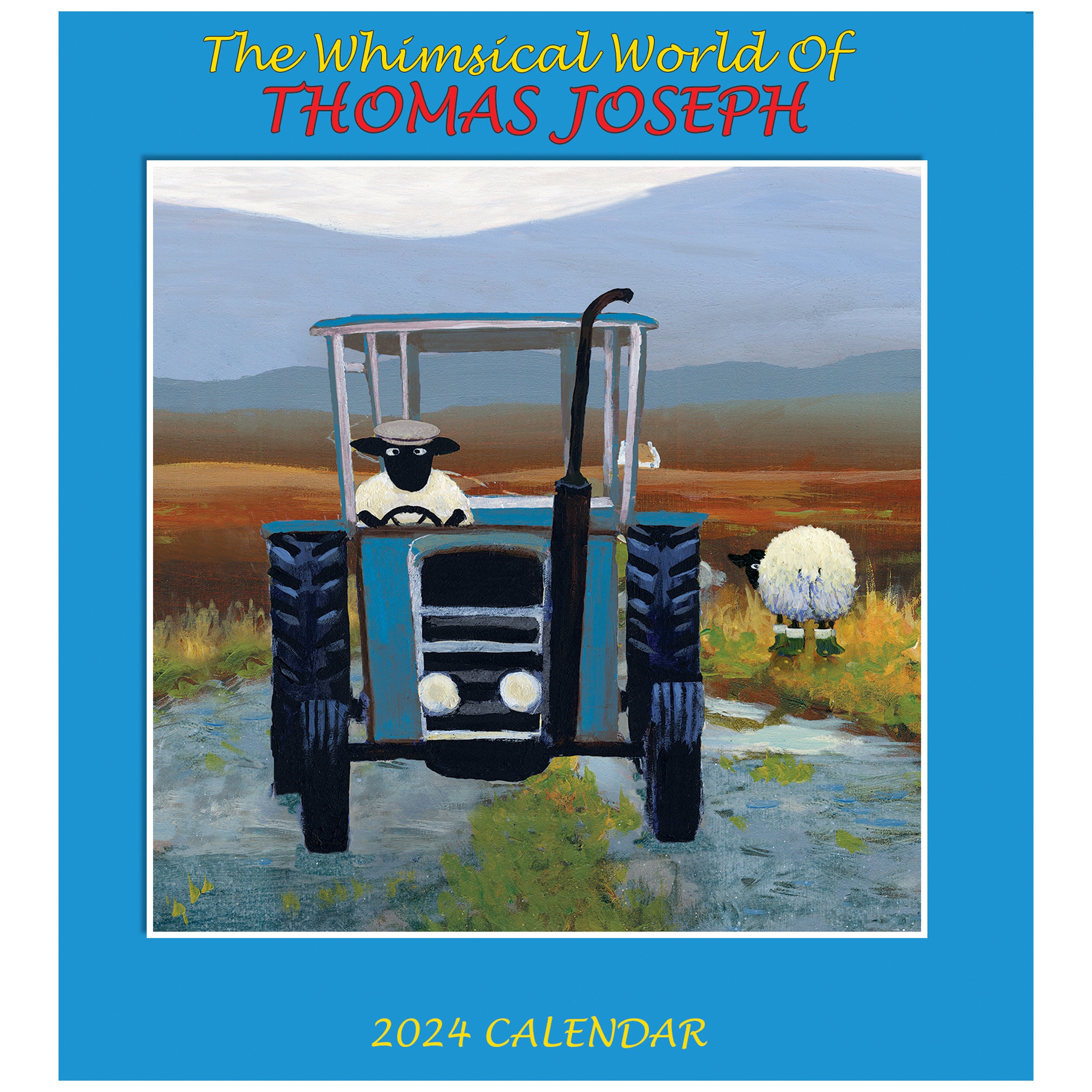 2024 Desk Calendar by Thomas Joseph Sheep Calendar Irish Desk Calendar
