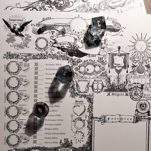 Gothic Vibes Character Sheet - D&D 5e