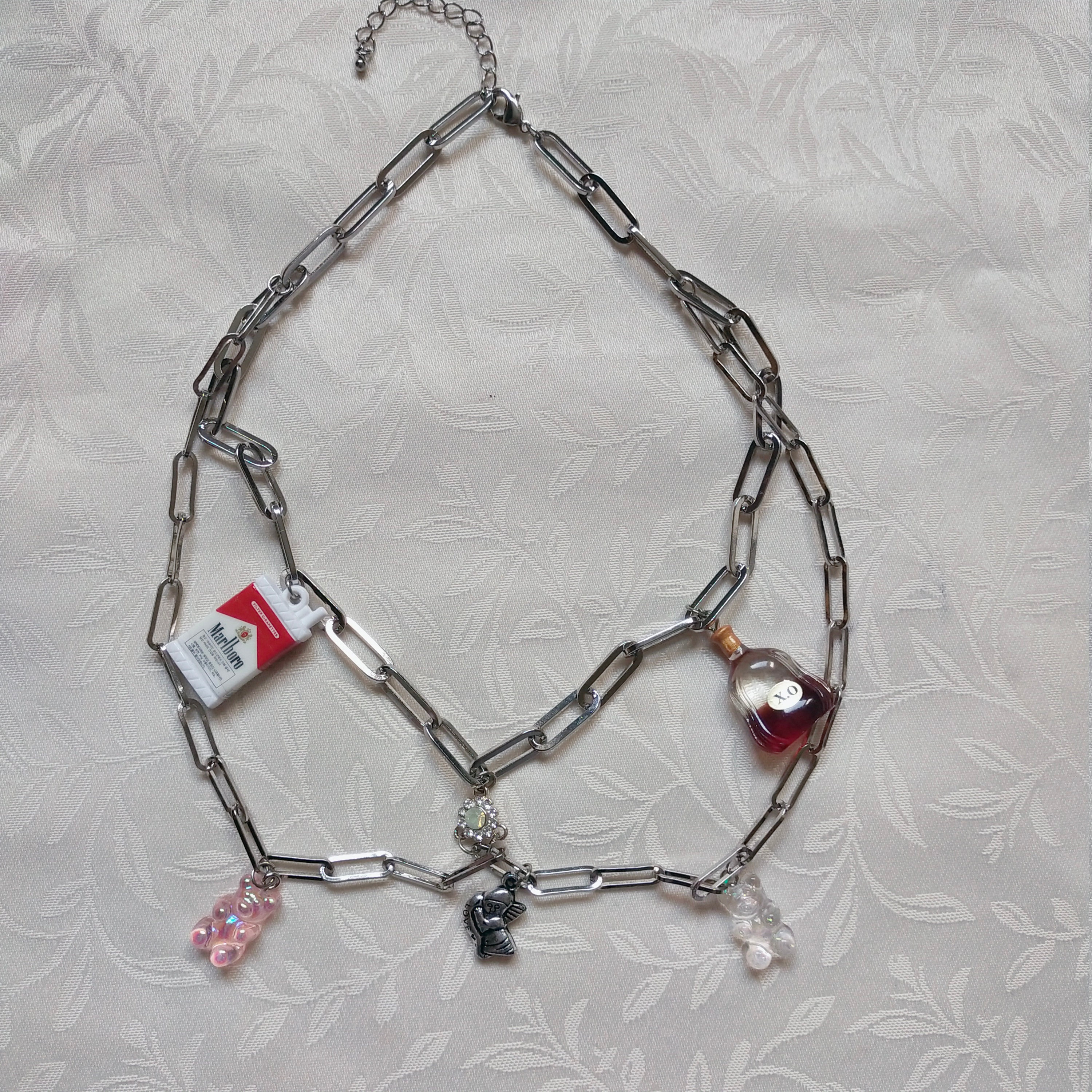 Y2k necklace exclusive by oddi Cute Y2k necklace chain Etsy