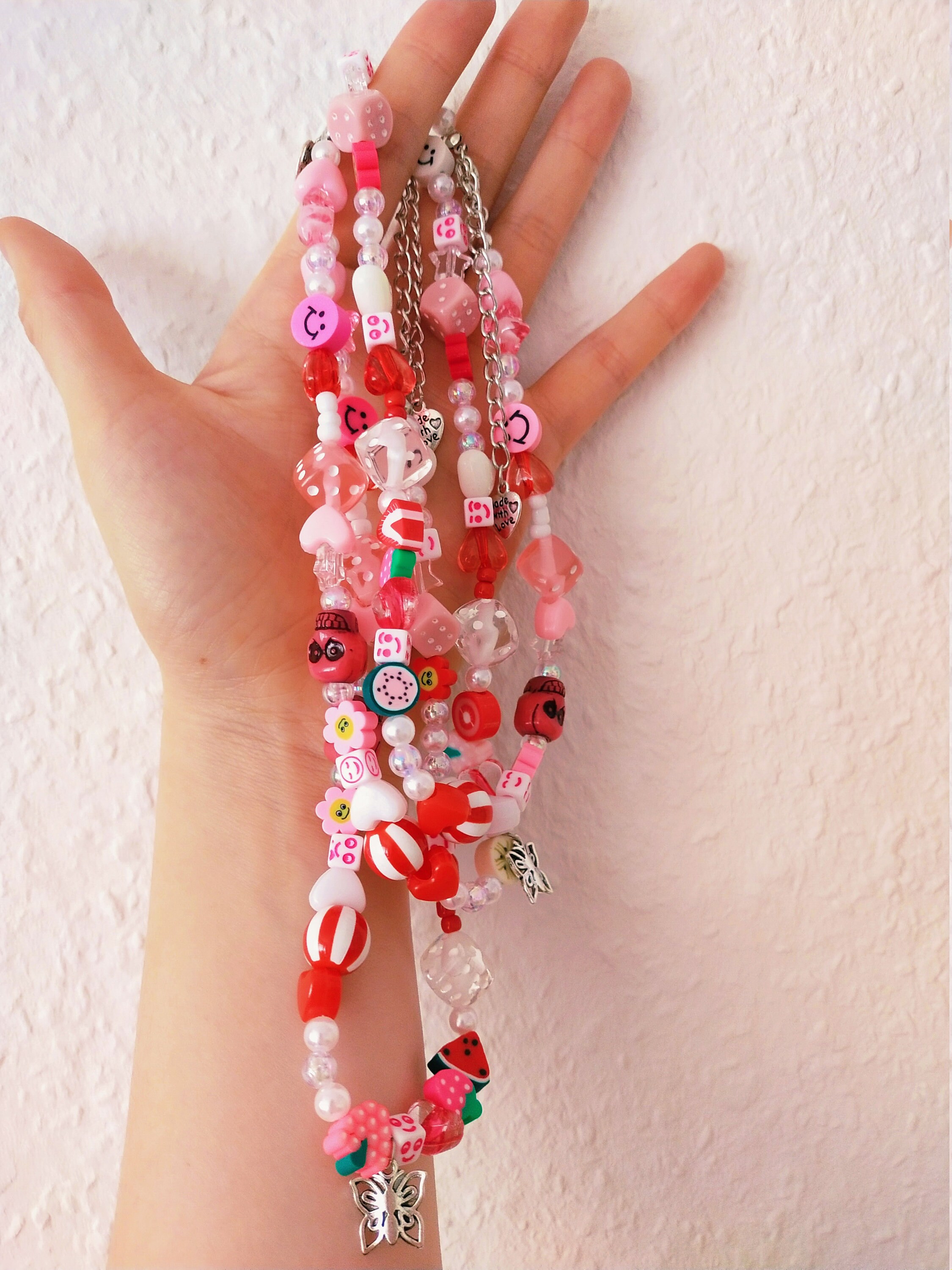 Mixed Beaded Necklace Necklace indie necklace aesthetic Etsy