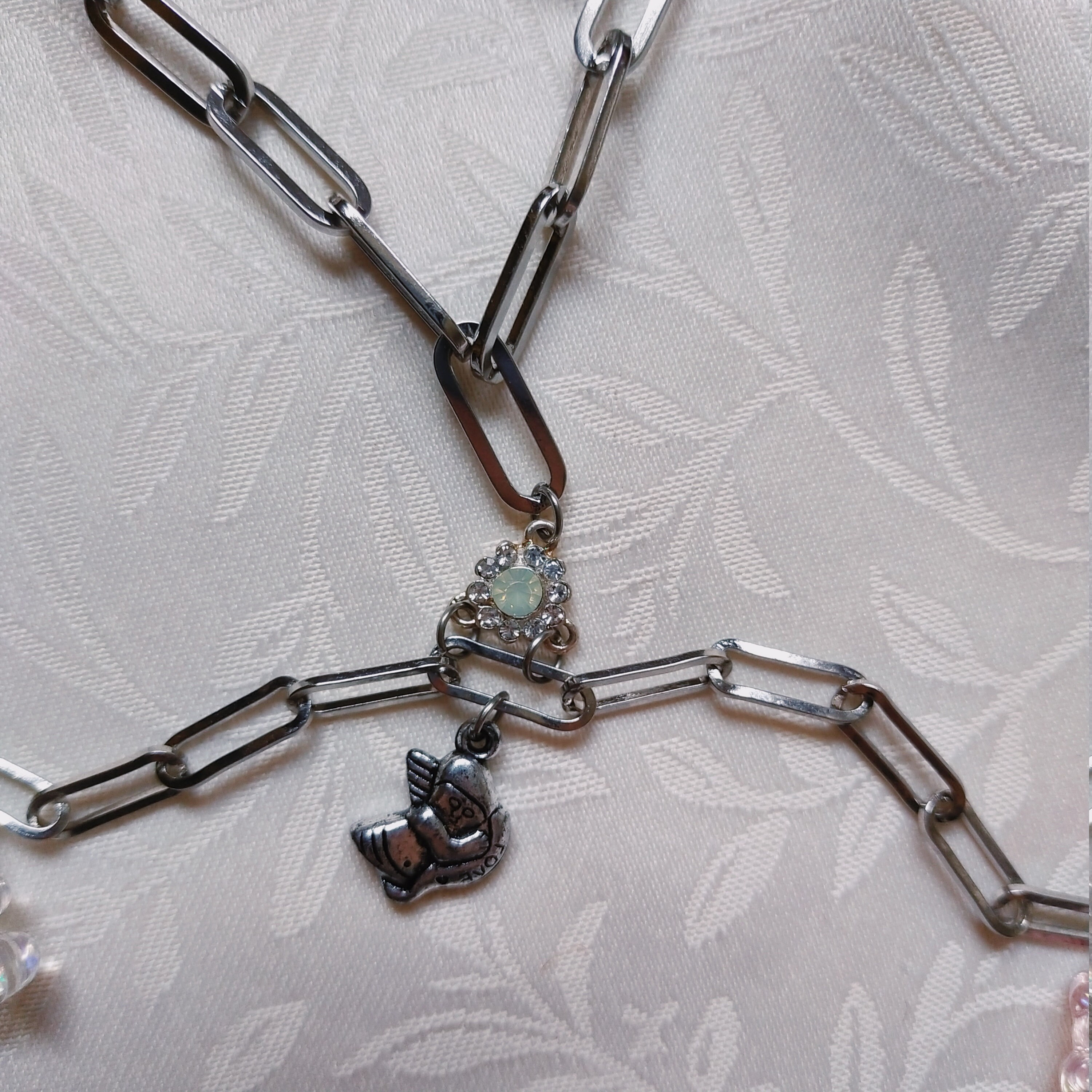 Y2k necklace exclusive by oddi Cute Y2k necklace chain Etsy
