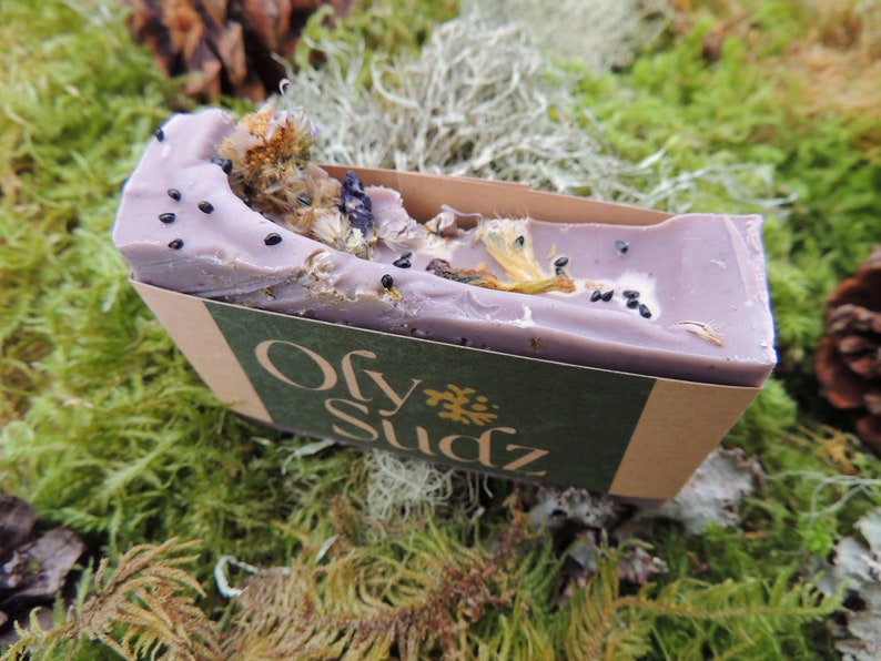 Lavender Eucalyptus Oat Soap | Mystic Lake Inspired Bar - Etsy