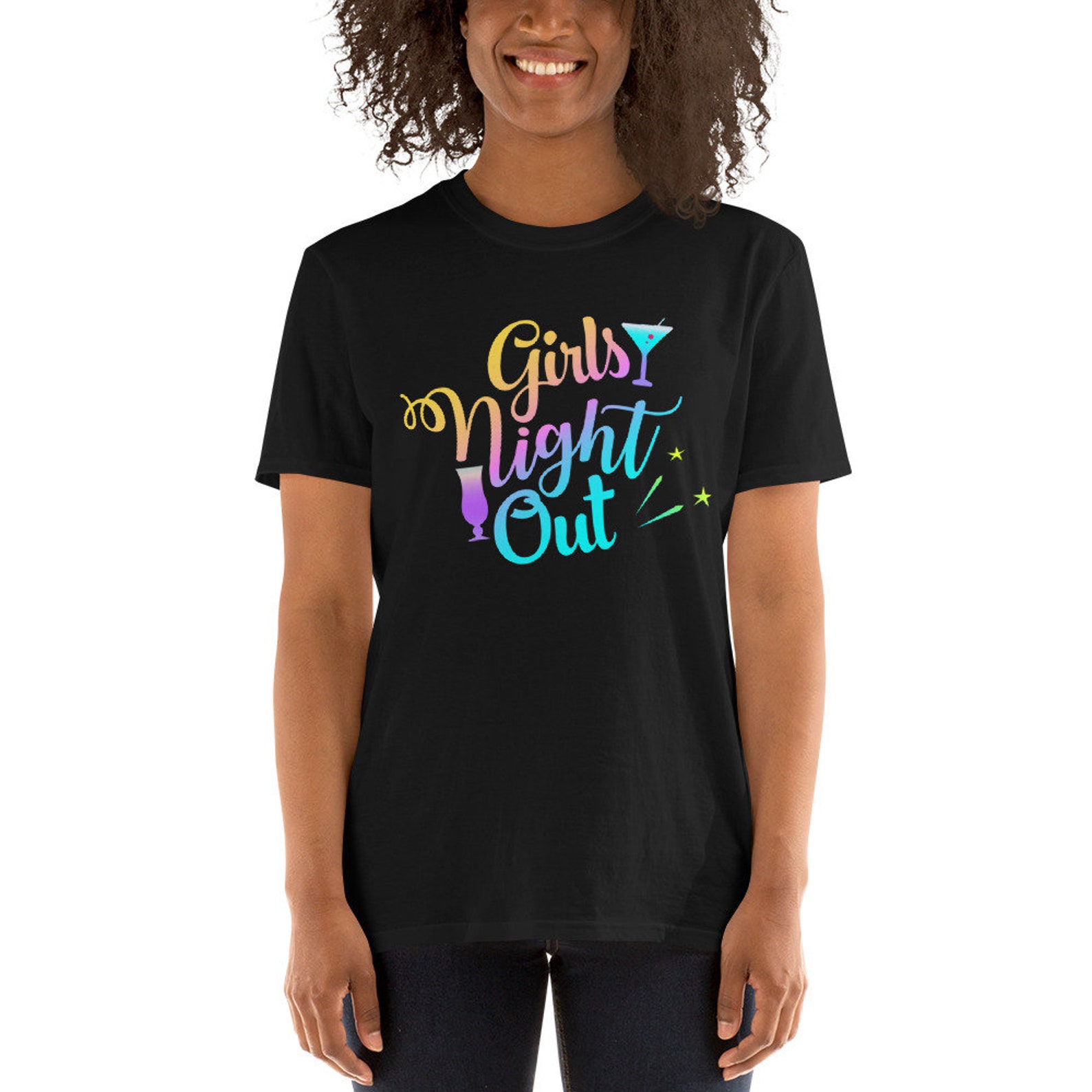 Girls Night Out Shirt Funny Drinking Shirt Girls Night T Etsy