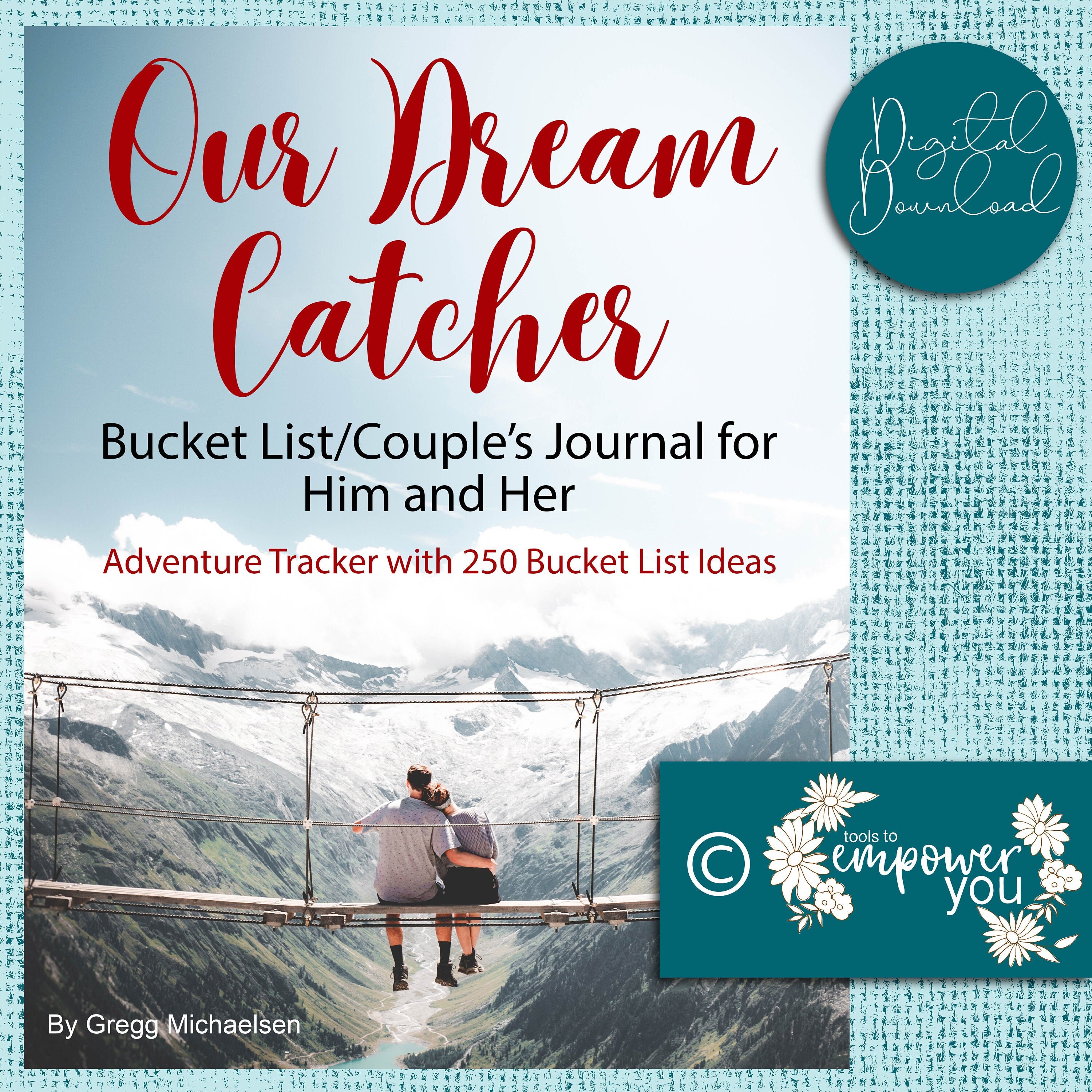 PRINTABLE Couple's Bucket List Journal Couple's Etsy