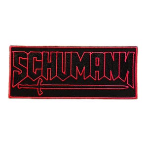 Schumann Broderad Stridsväst Strykmärke