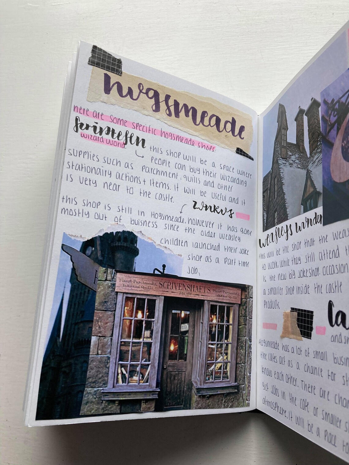 Custom shifting journal script Etsy