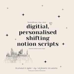 Script di cambio marcia digitali personalizzati / Invio entro 14 giorni.