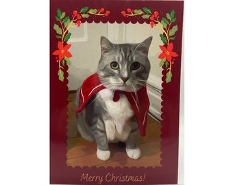 Christmas Card from Simba's Royal Greeting Card Collection