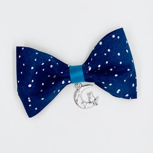 Cat On The Moon Bowtie from Simba's Pawsome Tie Collection