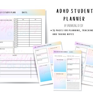 Student Planner、Digital Planner、ADHD Planner、College Planner、Printable Planner、Planner Goodnotes、Planner iPad