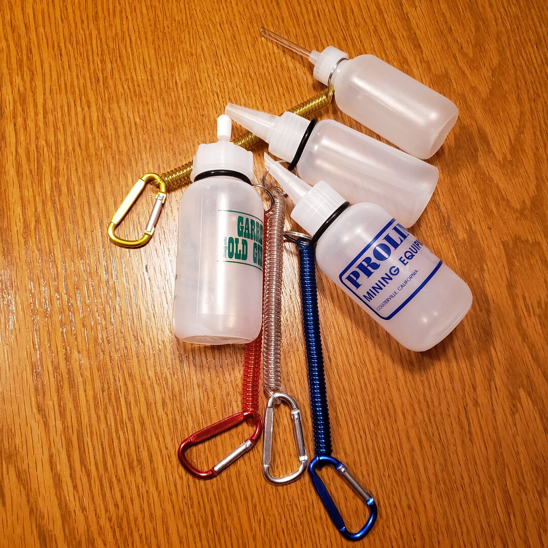 Snuffer Bottle With Retractable Coil Lanyard. Free Shipping on US