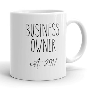 New Business Owner Gift, CEO Coffee Mug, Business Owner Gift, Entrepreneur Gift, Boss Mug Custom, Small Business Owner, Grand Opening Gift