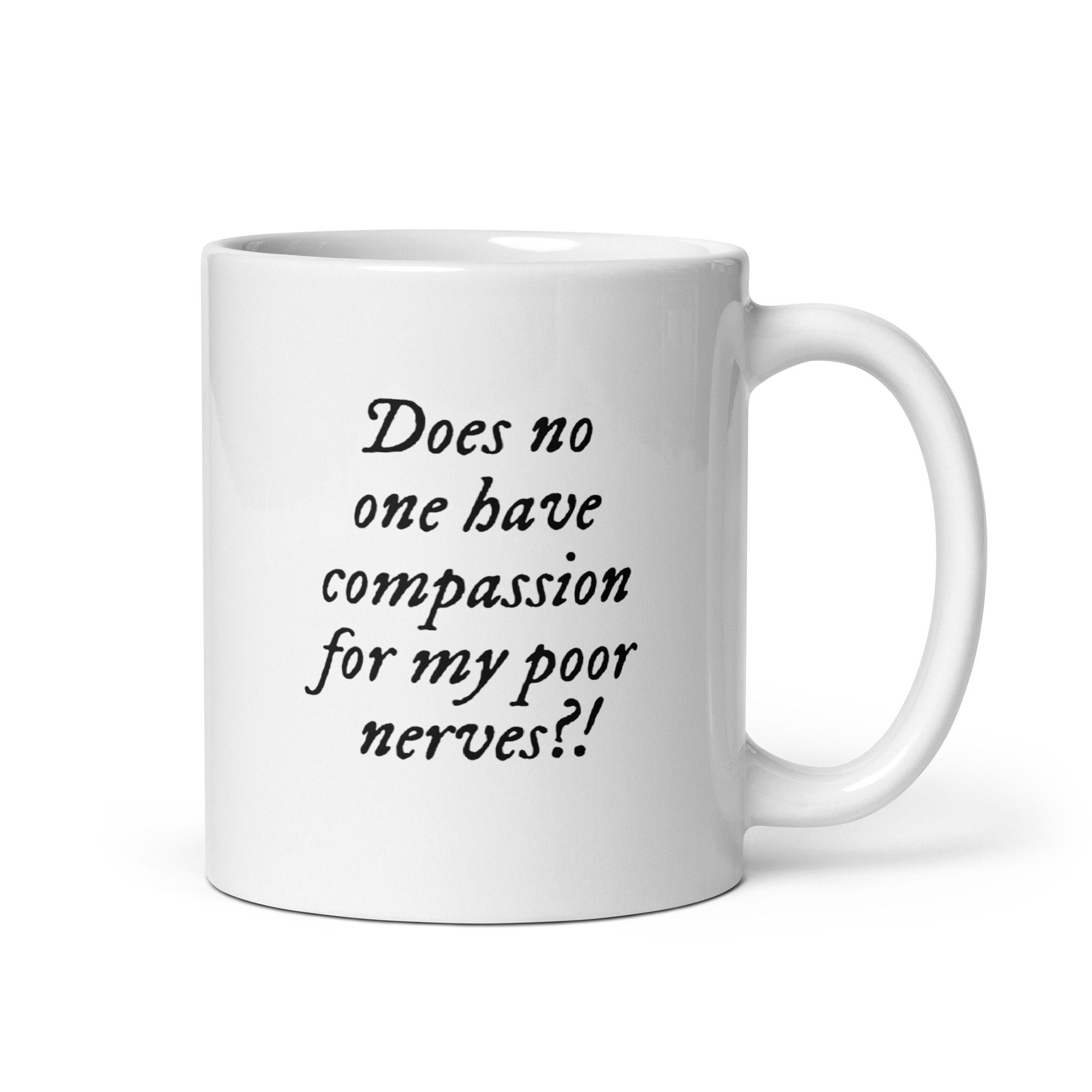 Pride and Prejudice Funny, Pride and Prejudice Mug, Jane Austen Gifts, Jane Austen Fan, Jane Austen Mug, Elizabeth Bennet, Book Lover Gift