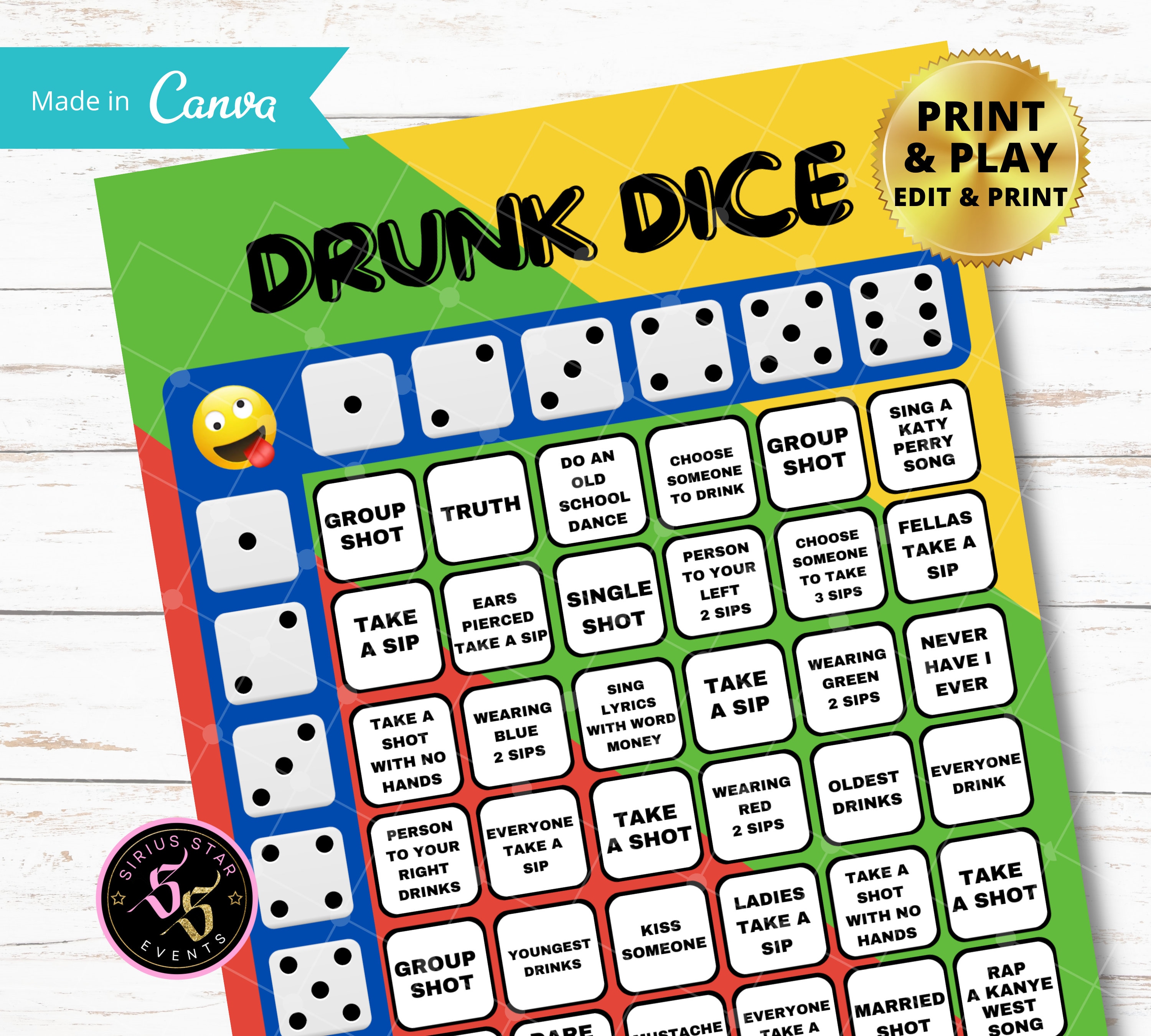 Drunktastic Board Game – Your Drinking Game