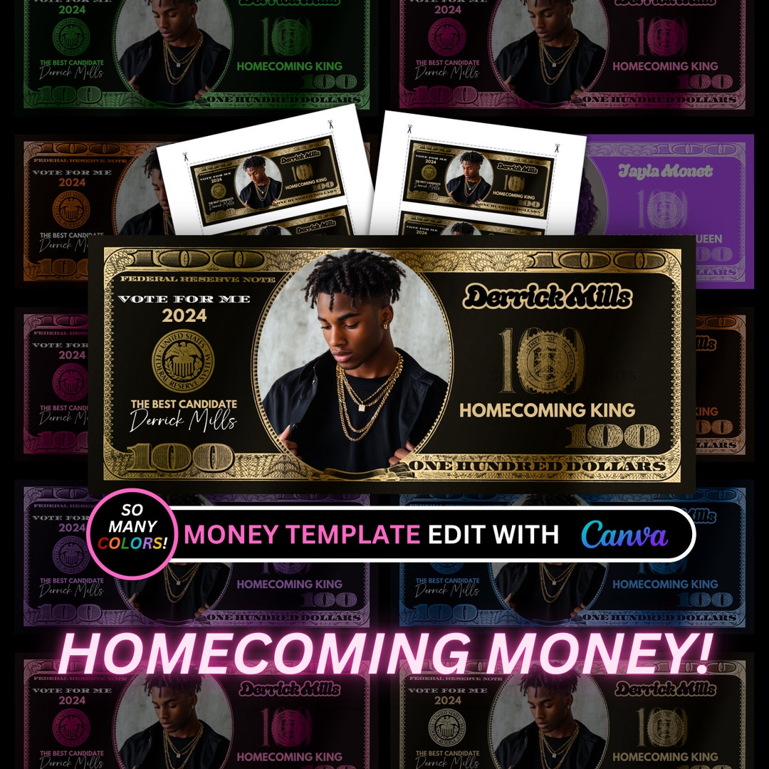 Homecoming Money, Prom Money, Campaign Money, Homecoming Queen Money ...