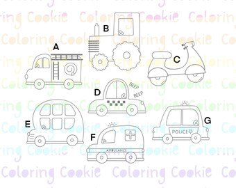 Paint Your Own Vehicle PYO Cookie Stencils Mesh SILKSCREEN