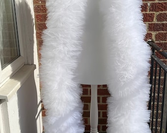 Tulle boa (7ft VEGAN) made to order