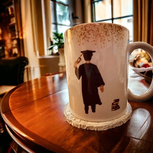 Graduation Mug personalised with University, Degree, name