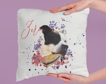 personalized cushion with your pet. personalized cushion with your pet's dubjo