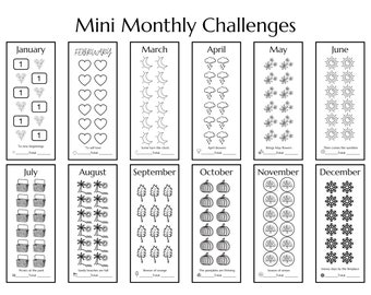 MONTHLY Mini Challenges