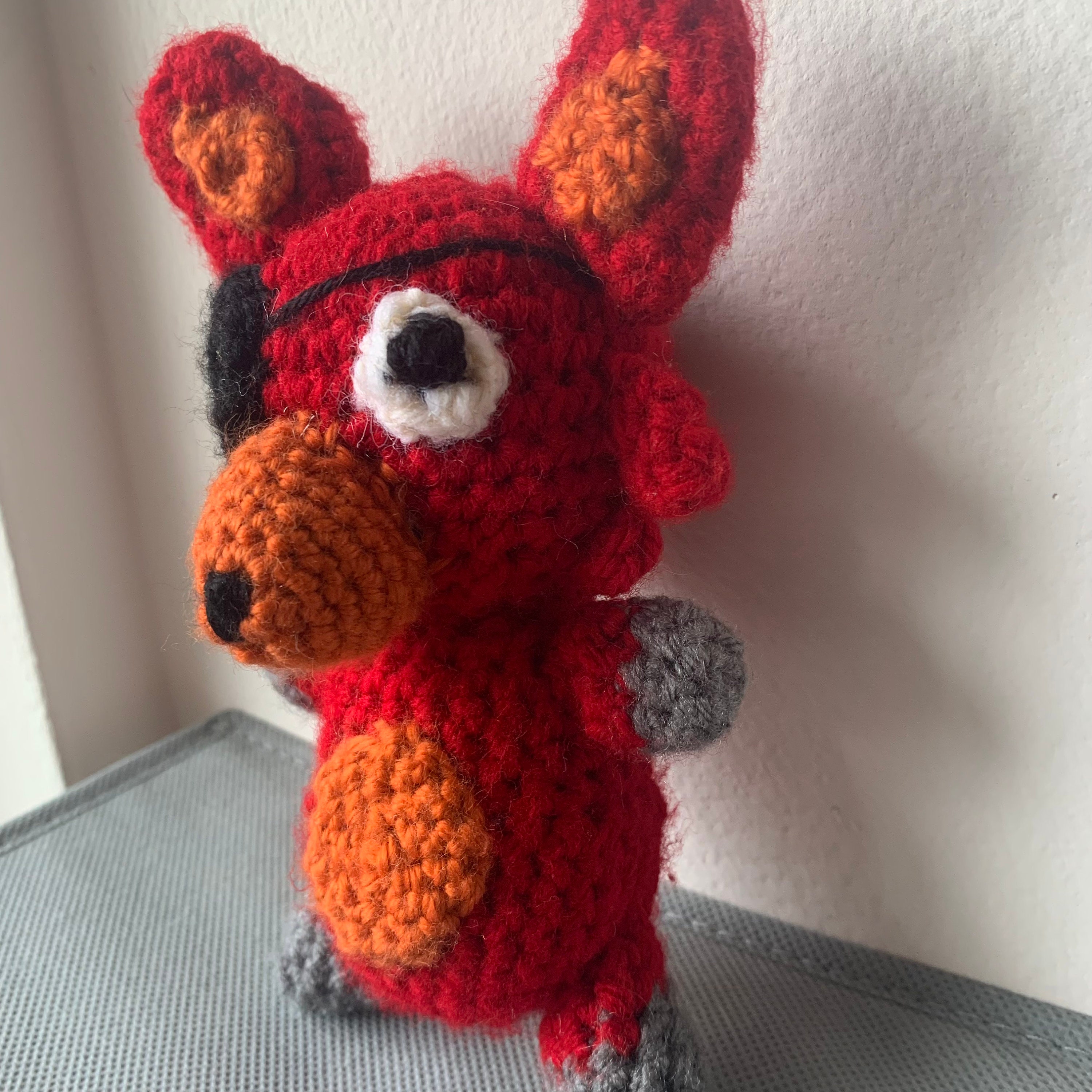 Five Nights at Freddy's Foxy Crochet Plushie - Etsy