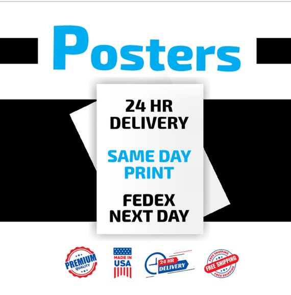 Poster Printing Same Day Print Free 