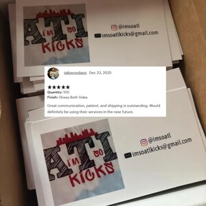 Custom Business Cards – 16pt UV Gloss, Fast Print & Shipping Bild 15