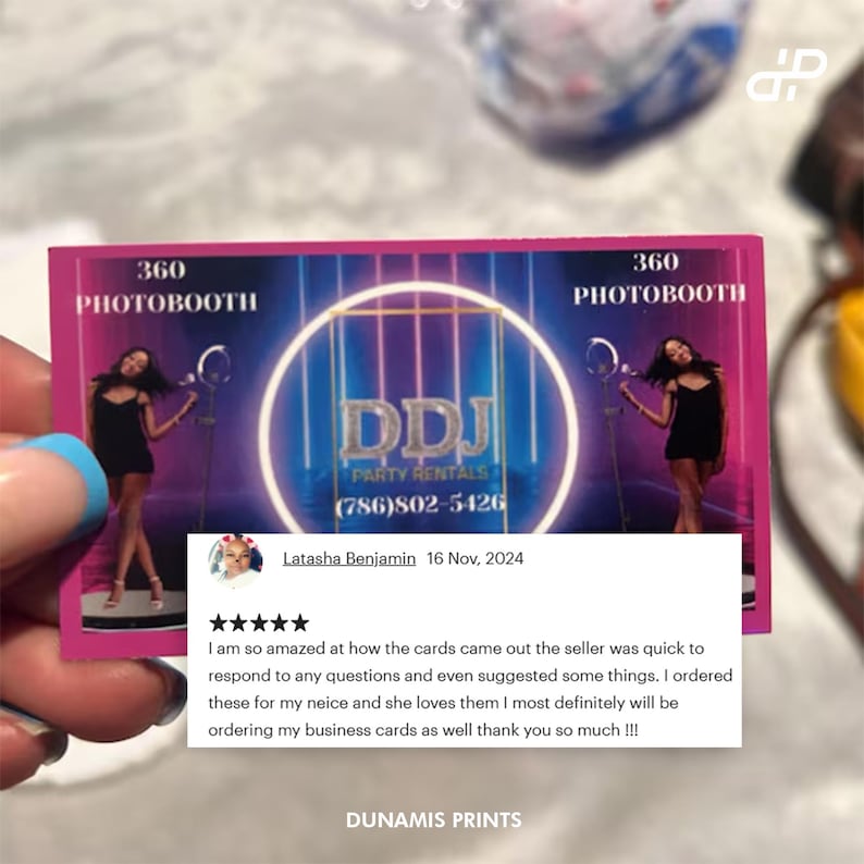 Personalized business cards, custom logo, professional printing, high-quality branding.