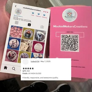 Custom Business Cards – 16pt UV Gloss, Fast Print & Shipping Bild 20