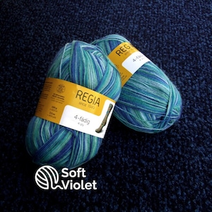 4ply sock yarn Regia Boho Color-1277, discontinued, last units