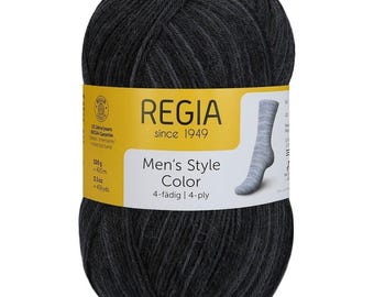 Chaussettes 4 fils Regia 01933 , Couleur noire"