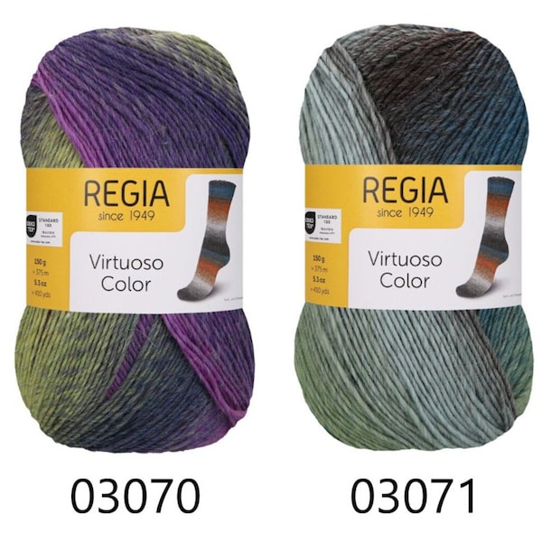 Fil Regia Virtuoso Color 6 brins, 150 g