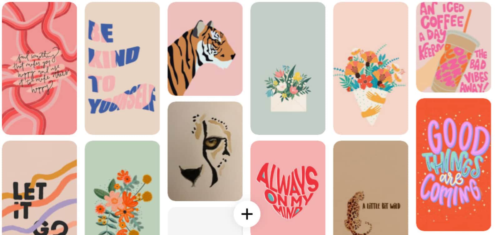 Preppy aesthetic room decor wall collage set of prints teen Etsy