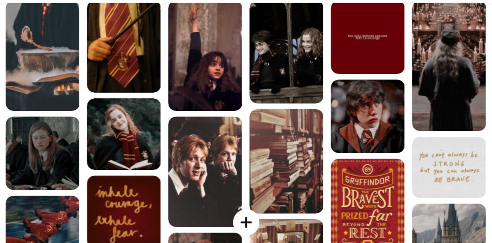 Harry potter wall collage slytherin gryffendor hufflepuff Etsy