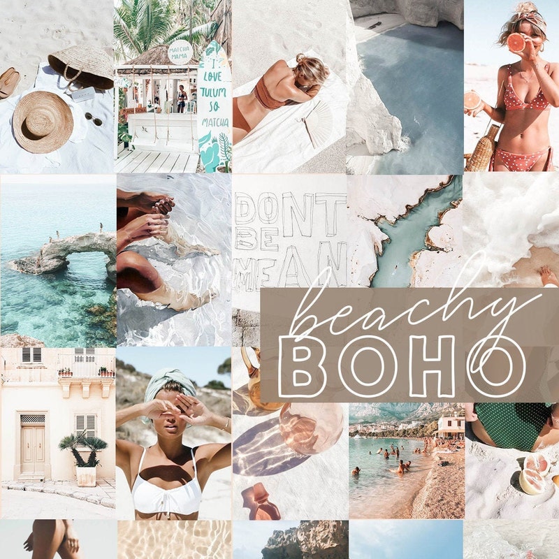 Beach Photo Collage - Etsy