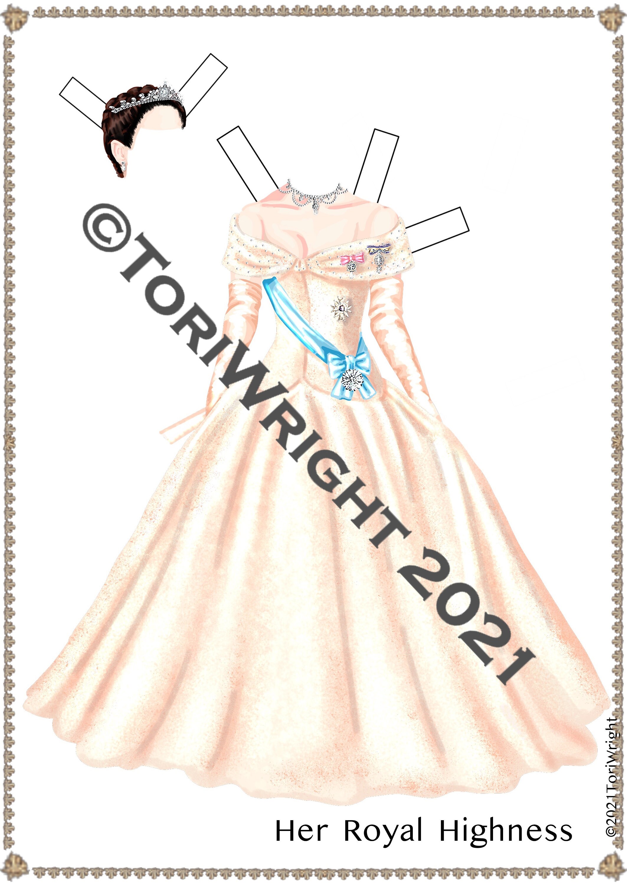 PAPER DOLL Audrey Hepburn Roman Holiday Paper Dolls 1950s - Etsy