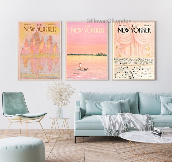 New Yorker Magazine Set of 3 Cover Prints INSTANT DOWNLOAD - Etsy