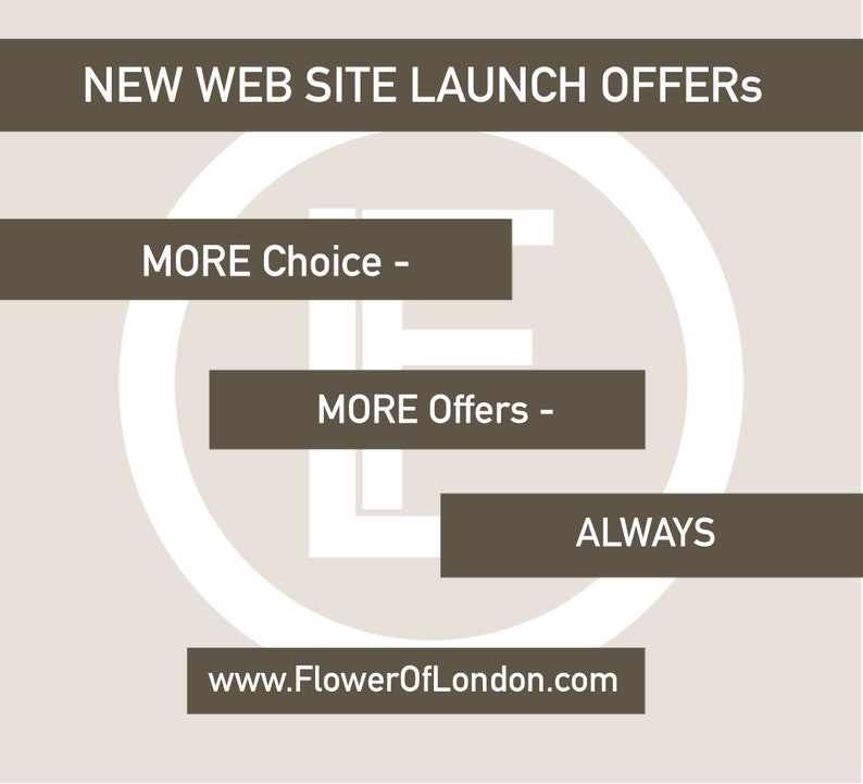 the new website launch offers more choice - more offers - always