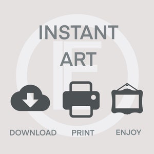 the instant art logo with the text instant art