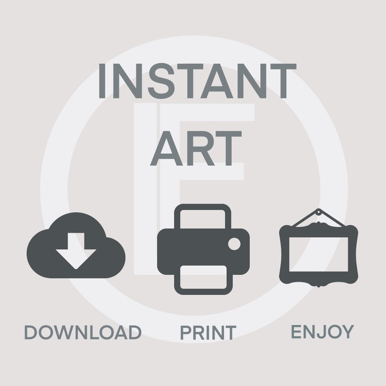 the instant art logo with the text instant art
