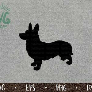 Corgi SVG / Corgi Dog / Dog lover / Cute Puppy / PnG DXF EPS / Cricut / Silhouette / Digital Cut File / Clip Art
