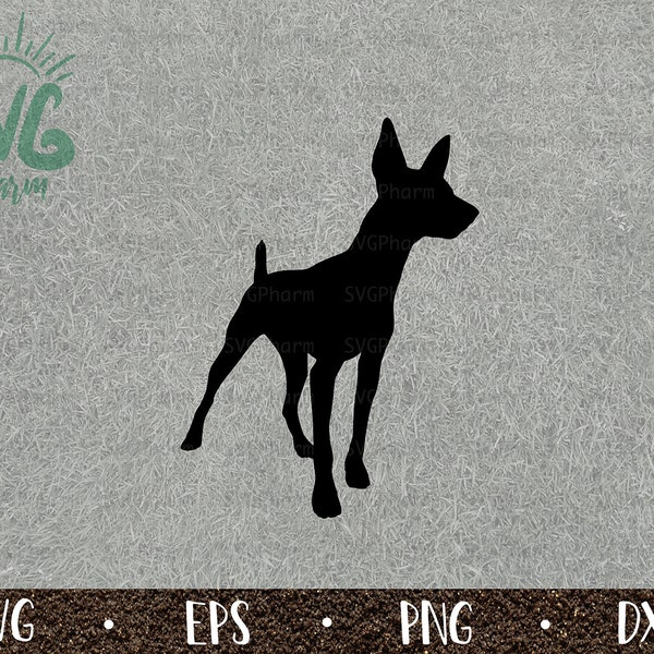 Miniature Pinscher SVG / Cute Dog / Puppy / Dog Lover / PnG DXF EPS / Cricut / Silhouette / Digital Cut File / Clip Art
