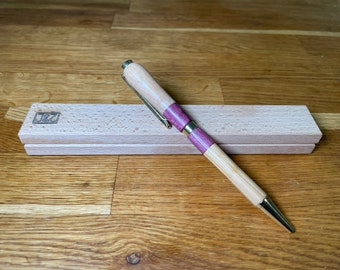 Hand turned pen - multi wood