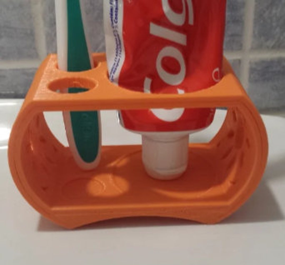 Toothbrush and Toothpaste Holder Etsy