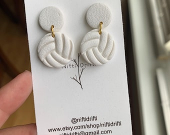 Volleyball Earring | Game Day Earring |Gold findings