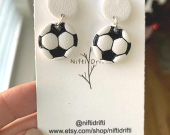 Soccer Earrings | Gameday earrings | Sport jewelry
