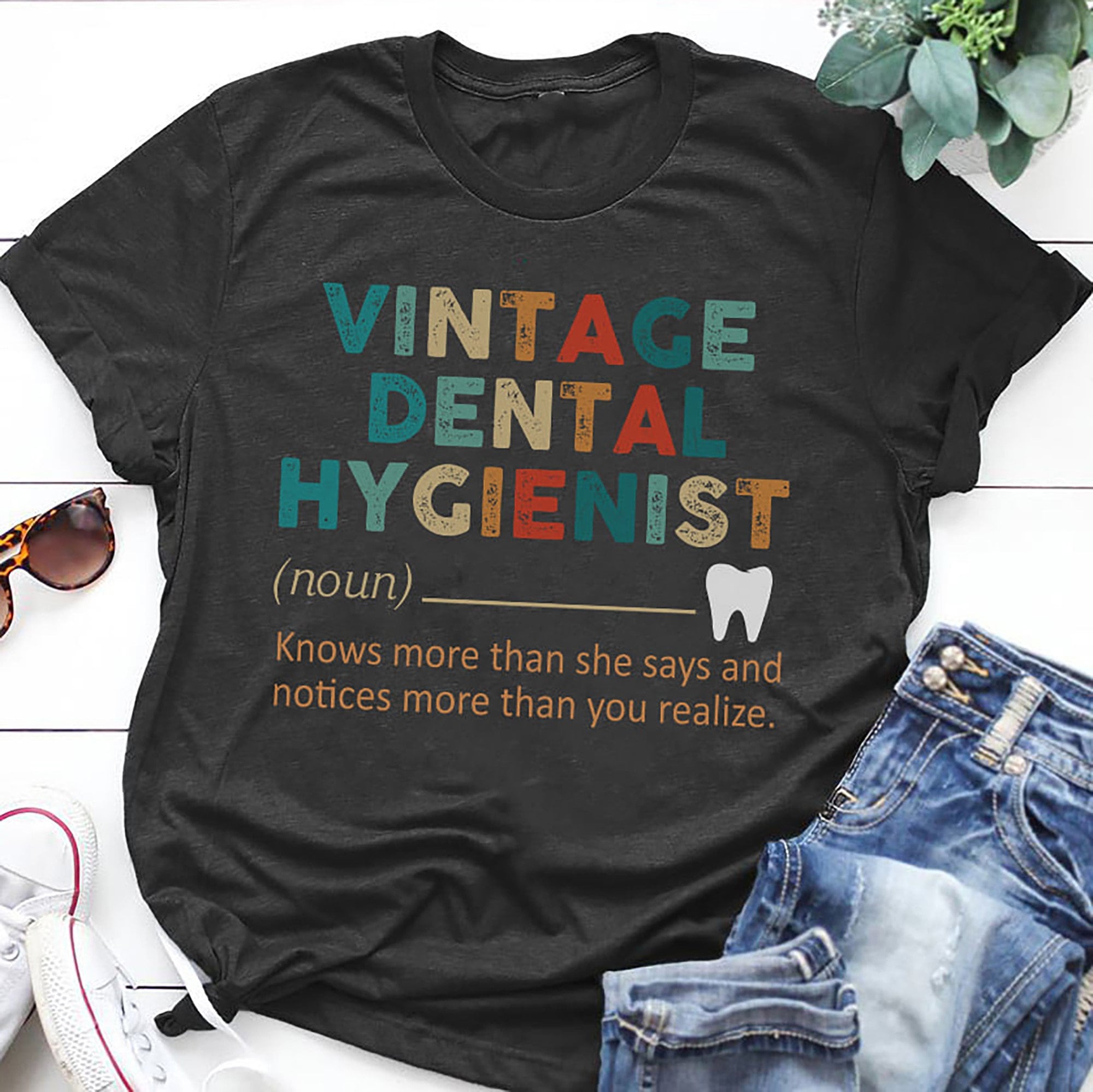 Vintage Dental Hygienist Definition Shirt Funny Dental Etsy