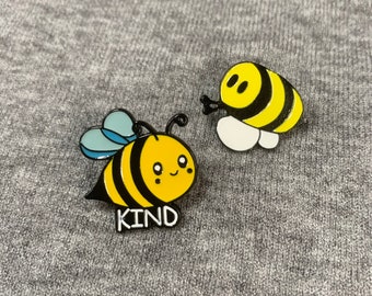 Honey Bee Enamel Pin,Bee Enamel Pin,Bee Pin,Cute Bee Pin,Mini Bee Pin,Insect Pin,Hard Enamel Pin,Enamel Pin,Pin Badge,Lapel Pin,Bee Brooch