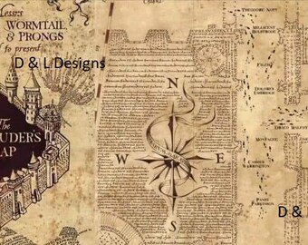 Download Marauders Map Svg Etsy